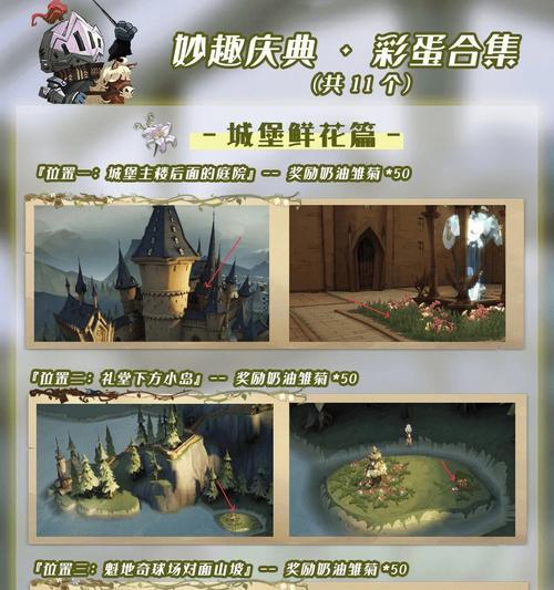 哈利波特魔法觉醒城堡彩蛋完整汇总（解密城堡彩蛋）